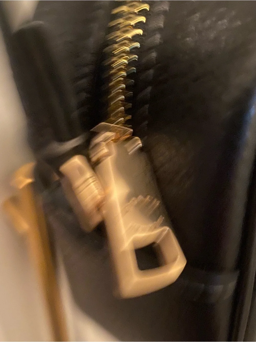 Coach black leather